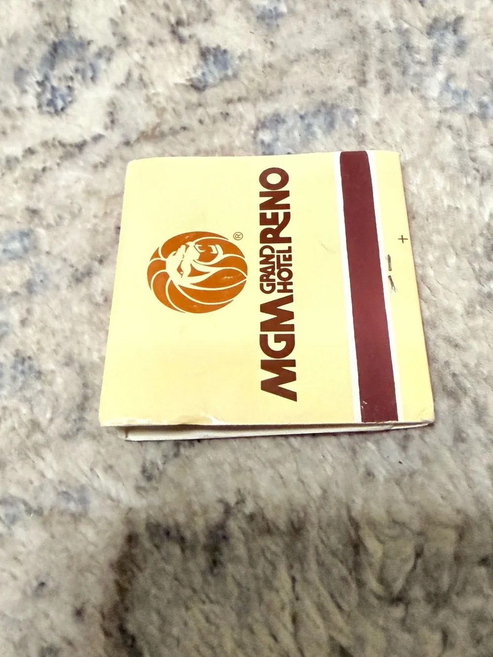 Vintage MGM Grand Hotel - Reno Cream Branded Notepad Set